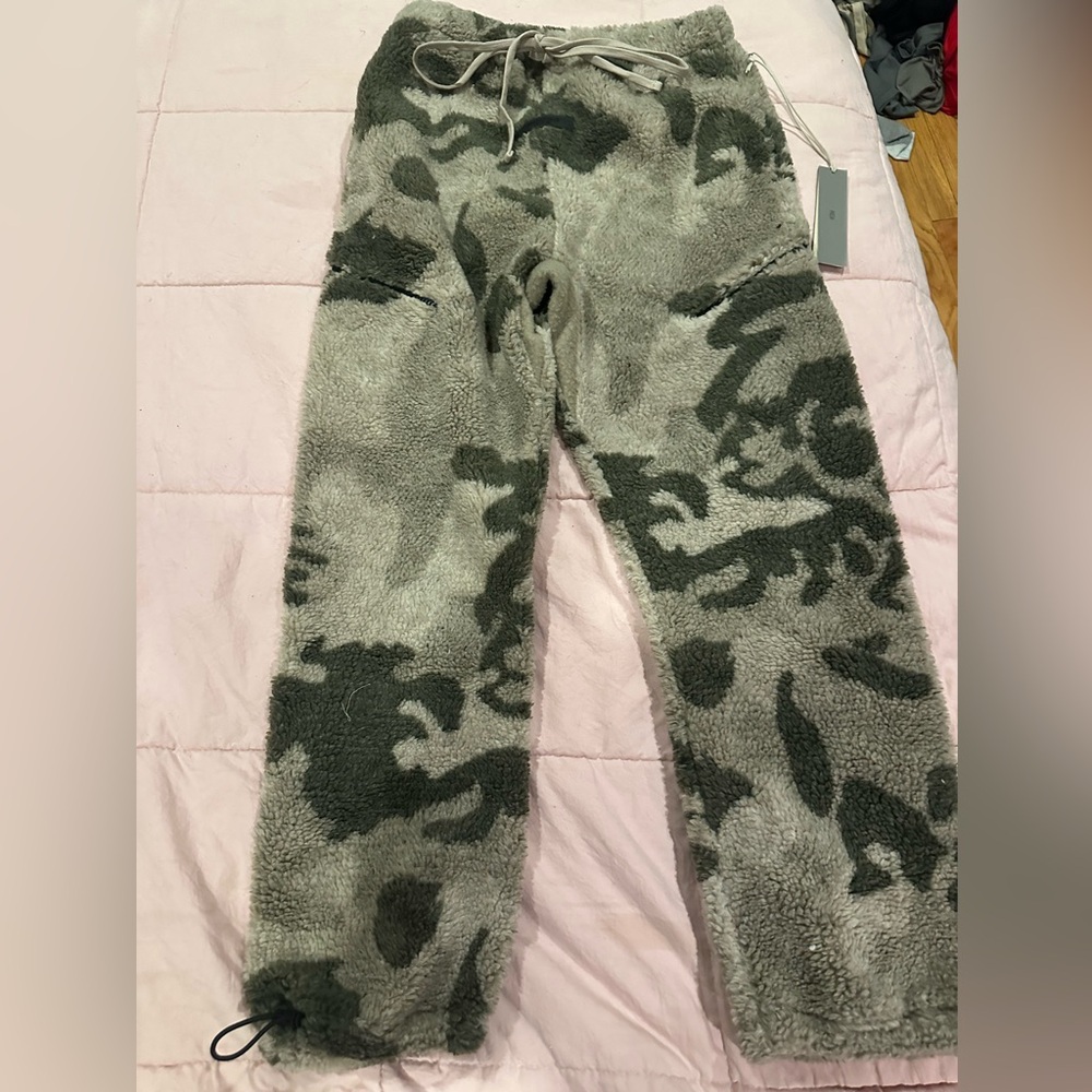 Brand new essentials fuzzy sweats